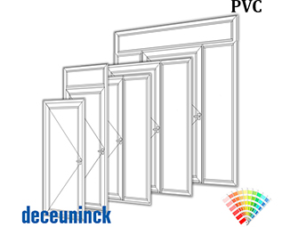 Deceuninck Elegant - PVC Draaideur