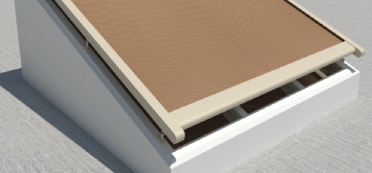 Creazza verandazonwering - Créme frame - beige dickson doek